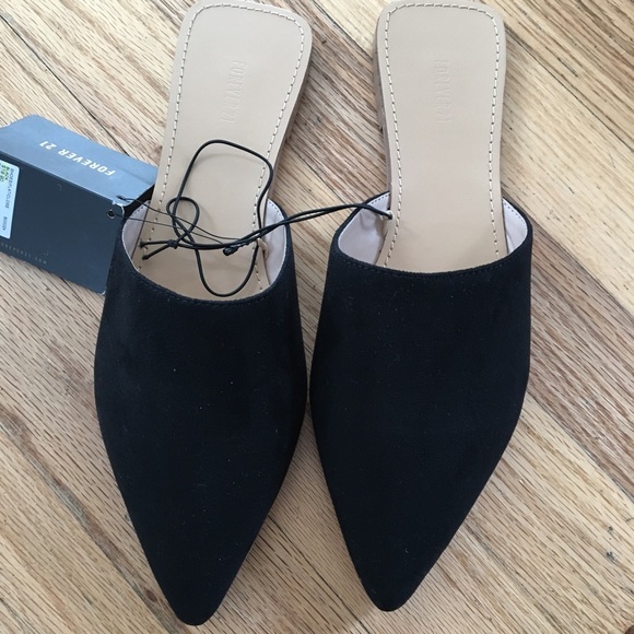 Forever 21 Shoes - Forever 21 Pointed Slides